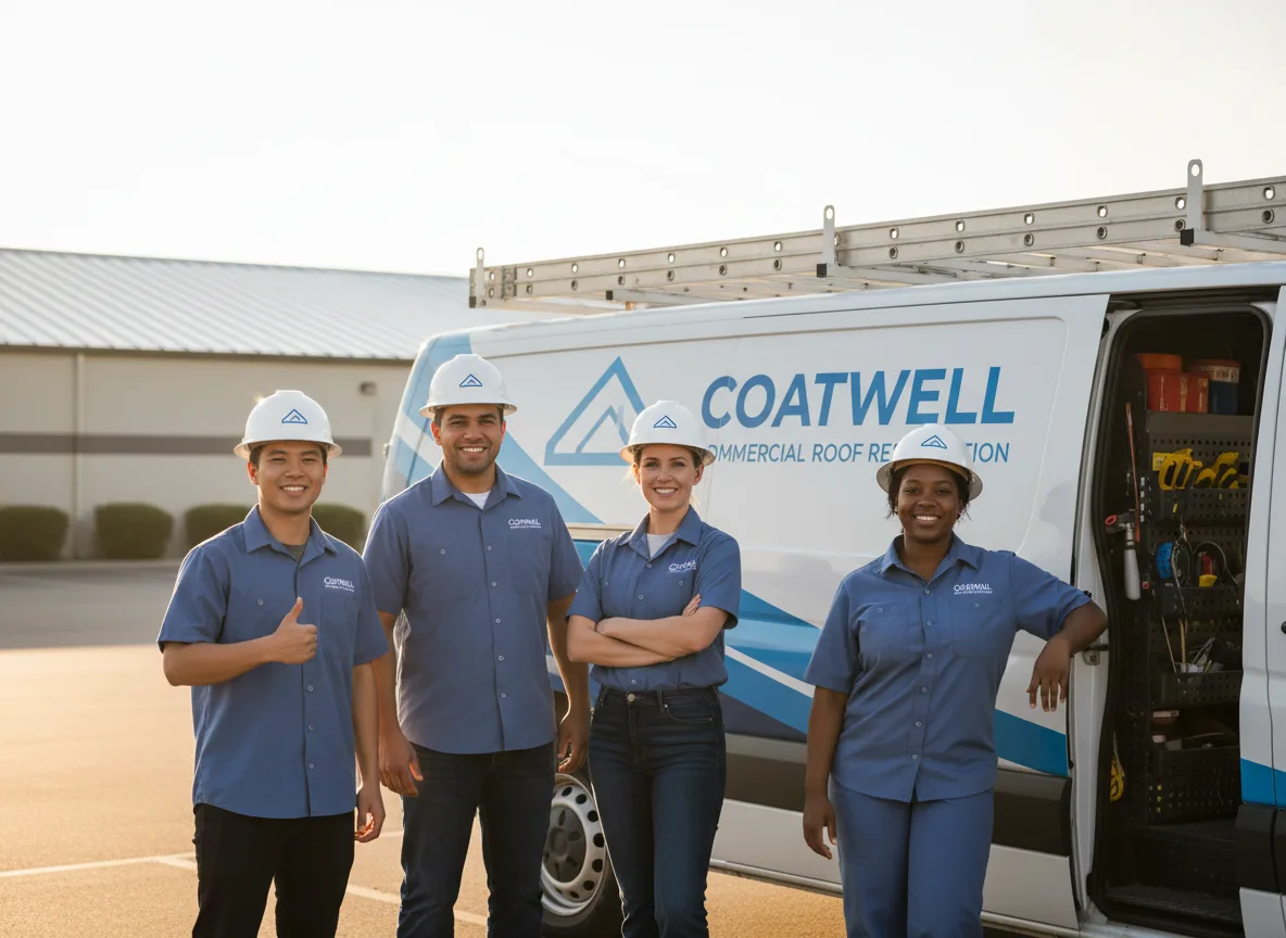 Commercial roof coating company in Diana, TX